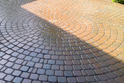 Вибролитая тротуарная плитка